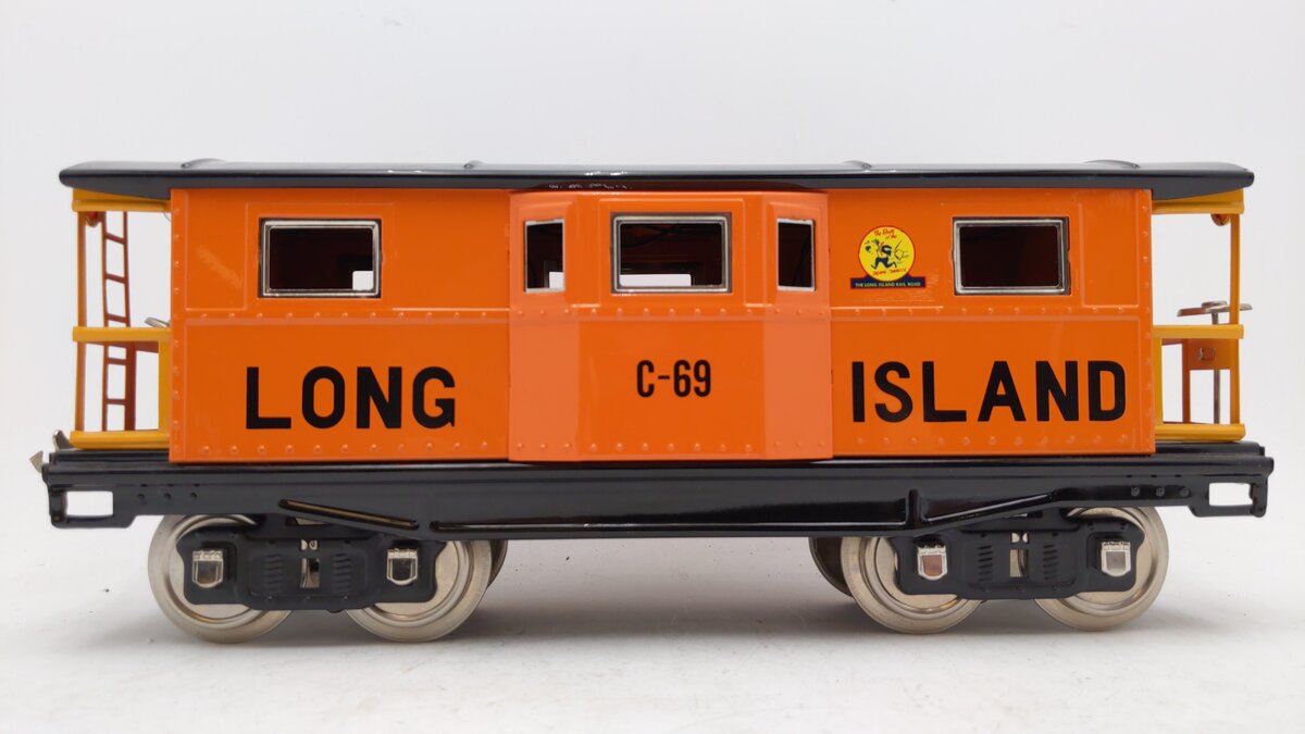 MTH 11-30224 Std Gauge Long Island Bay Window Caboose #217-1 EX