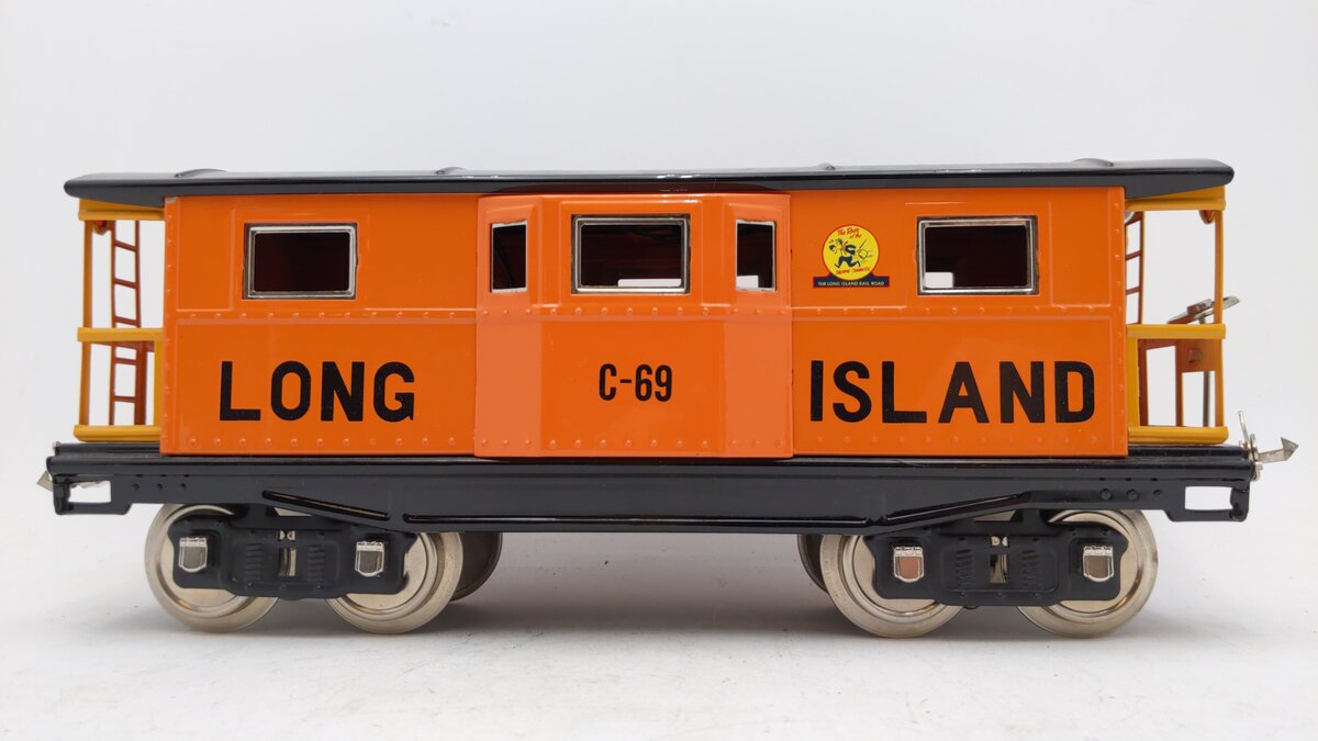 MTH 11-30224 Std Gauge Long Island Bay Window Caboose #217-1 EX