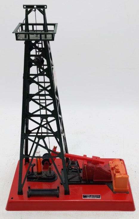 Lionel 6-2305 O Gauge Getty Operating Oil Derrick And Pump VG