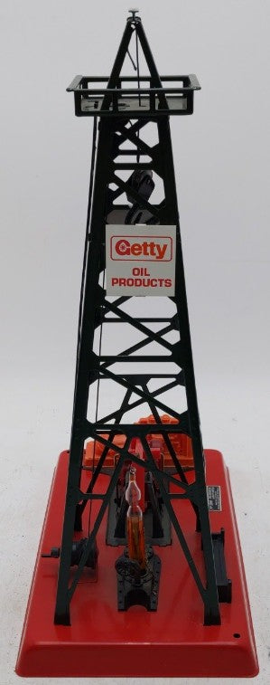 Lionel 6-2305 O Gauge Getty Operating Oil Derrick And Pump VG