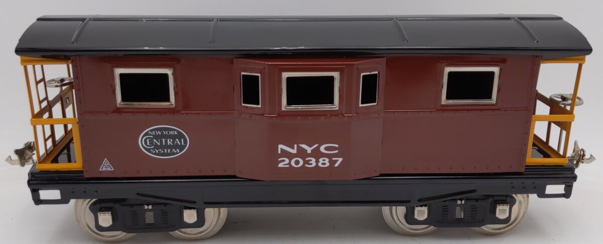 MTH 11-30223 Std Gauge New York Central Bay Window Caboose #20387 EX