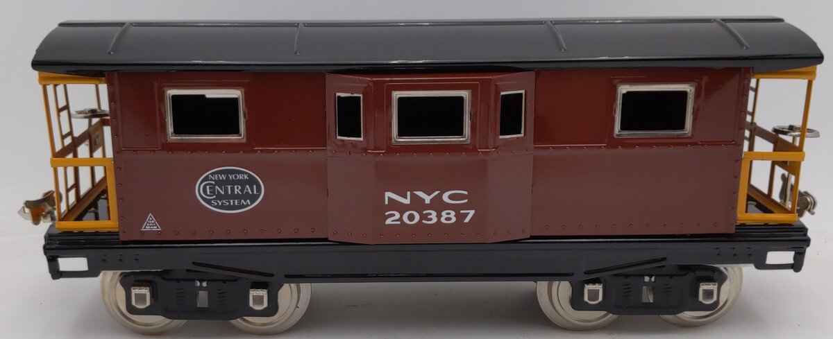 MTH 11-30223 Std Gauge New York Central Bay Window Caboose #20387 EX
