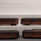 MTH 30-68090 O Pennsylvania 60' Streamlined Passenger Car Set (Set of 4) LN/Box