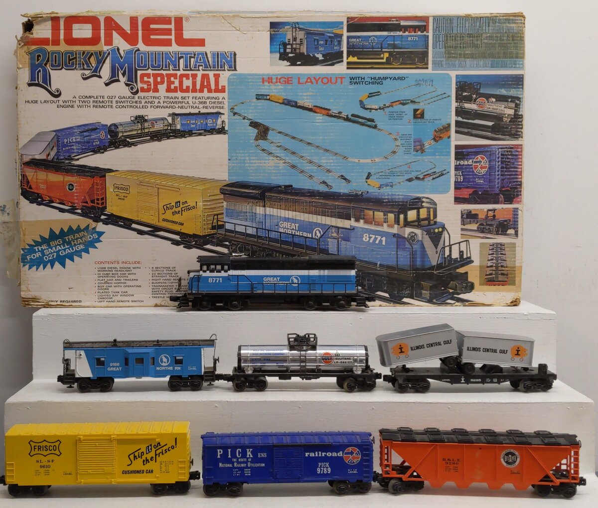 Lionel 6-1765 Rocky Mountain Special Set VG/Box