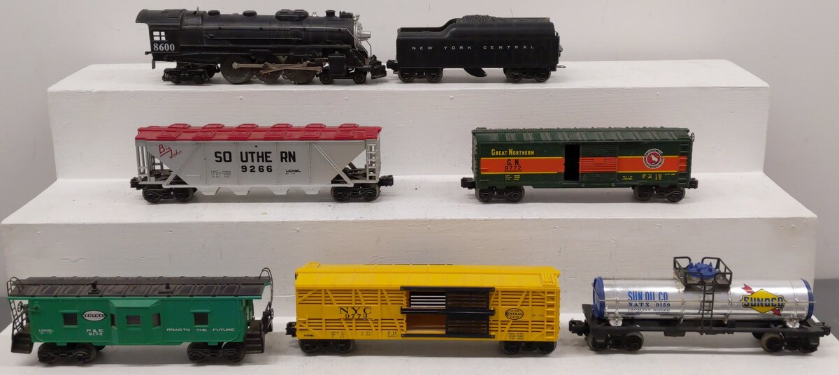 Lionel 6-1665 O New York Central Empire State Express Steam Train Set VG/Box