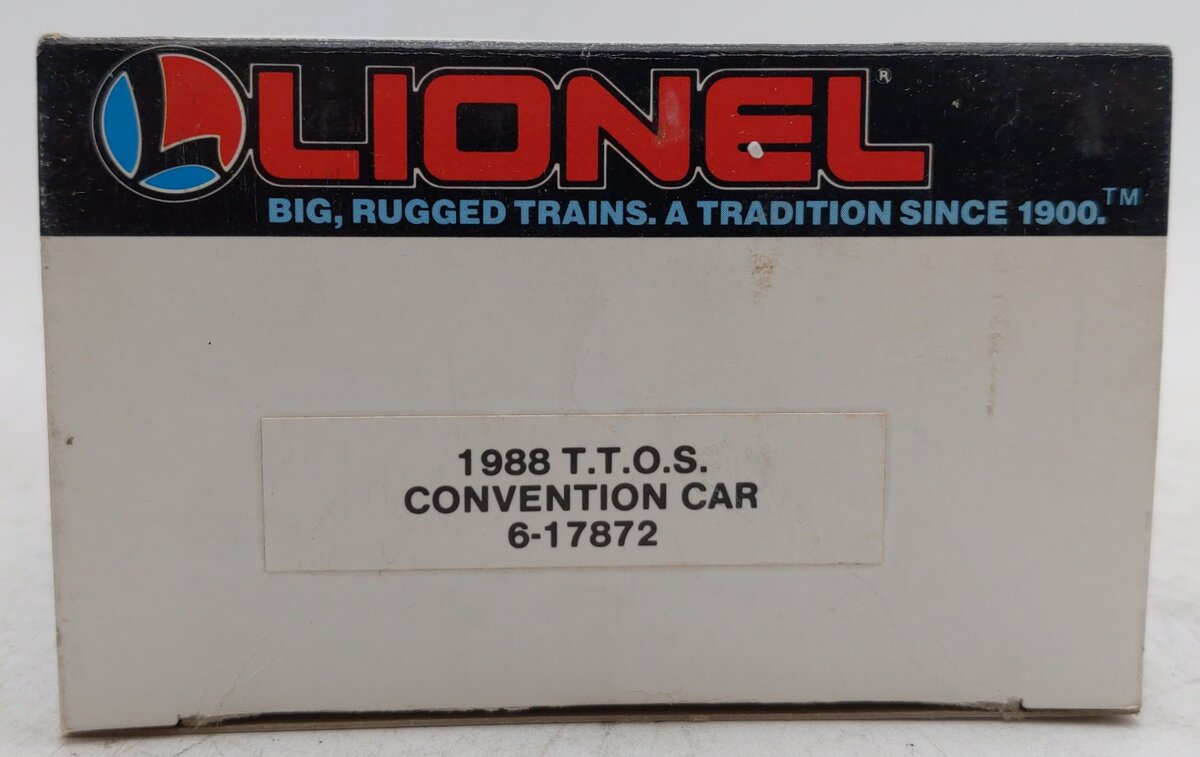 Lionel 6-17872 O Gauge TTOS 1988 Convention Anaconda Ore Car #81988 EX/Box
