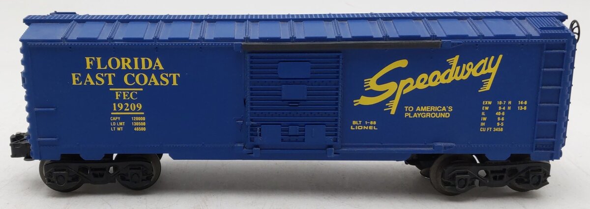 Lionel 6-19209 O Gauge Florida East Coast Boxcar