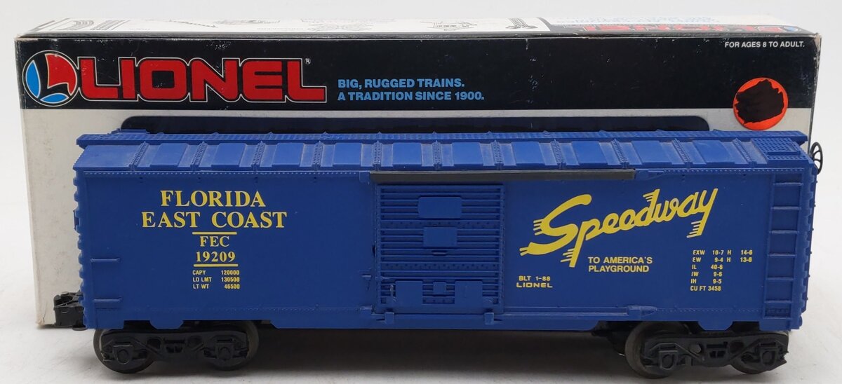 Lionel 6-19209 O Gauge Florida East Coast Boxcar