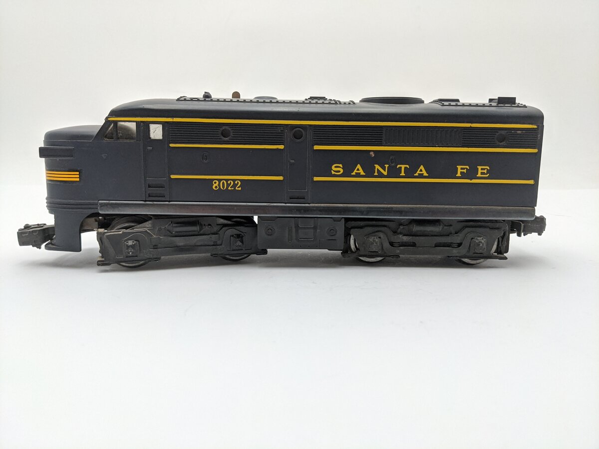 Lionel 6-8022 O Santa Fe Alco A Unit EX