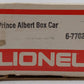 Lionel 6-7702 O Gauge Prince Albert Billboard Boxcar #7702 EX/Box