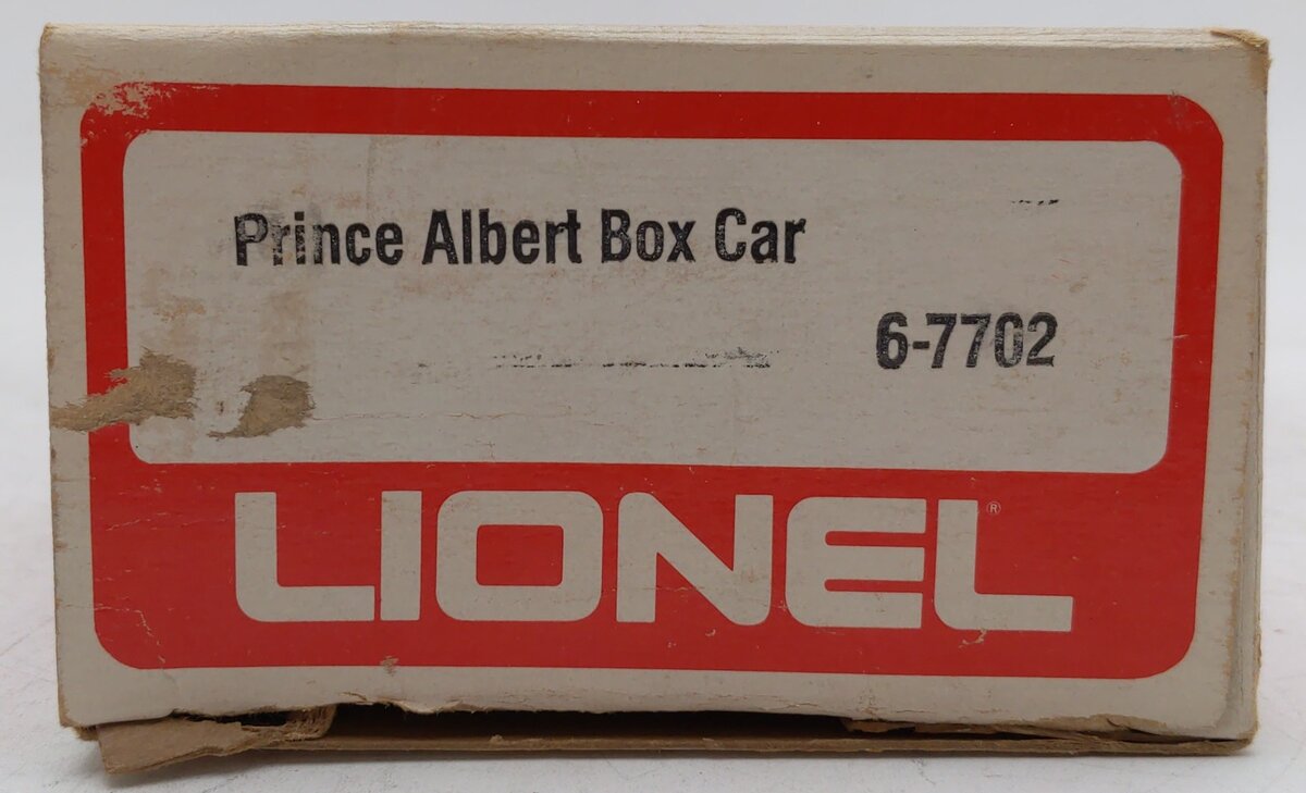 Lionel 6-7702 O Gauge Prince Albert Billboard Boxcar #7702 EX/Box