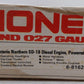 Lionel 6-8162 O Gauge Ontario Northland SD18 Powered Diesel Locomotive EX/Box