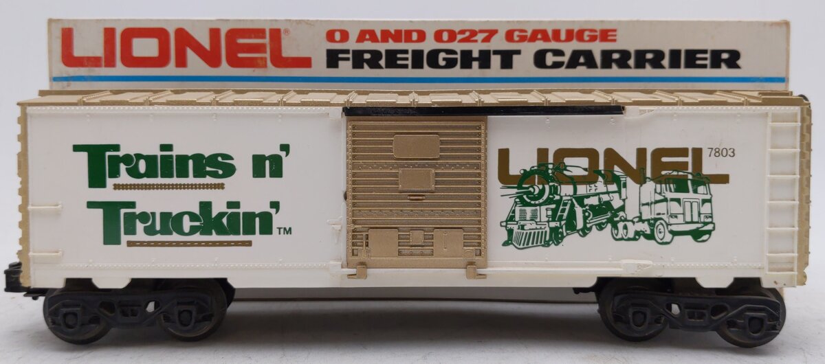 Lionel 6-7803 O Gauge Trains 'n Truckin' Boxcar EX/Box