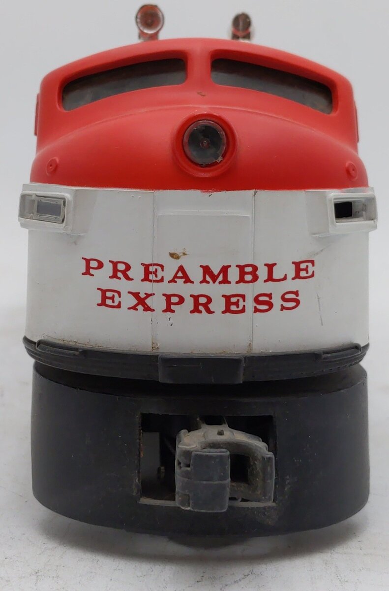 Lionel 6-8568 O Gauge Preamble Express F3 A Diesel Locomotive #8568 VG/Box