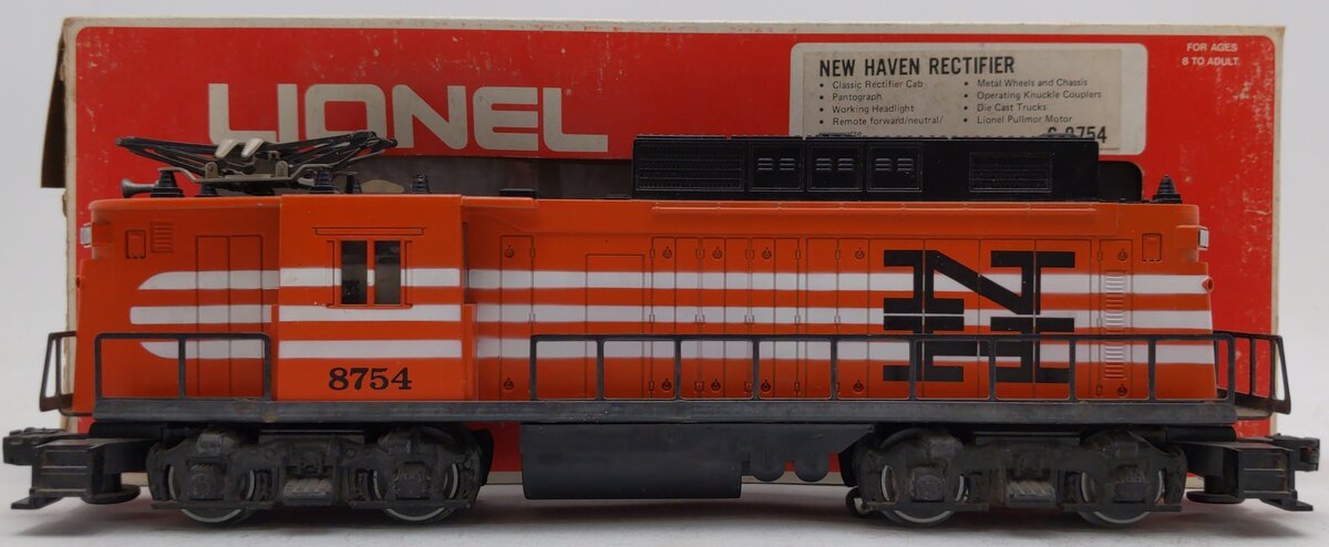 Lionel 6-8754 O Gauge New Haven Rectifier Electric Locomotive VG/Box