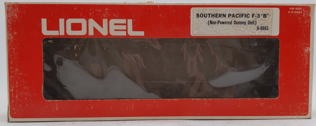 Lionel 6-8661 O Gauge Southern F3 B Non-Powered Diesel Locomotive EX/Box