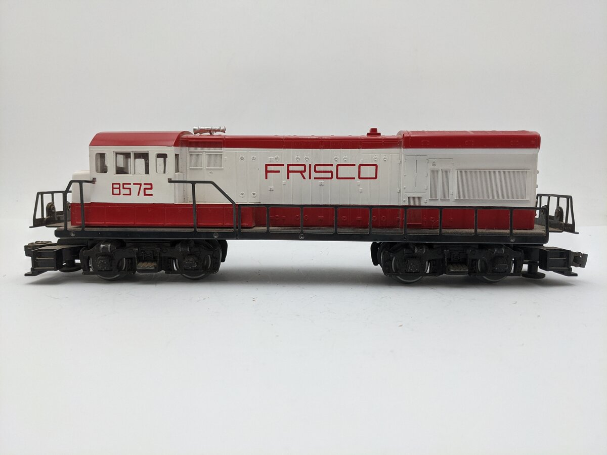 Lionel 6-8572 O Gauge Frisco U36B Diesel Dummy Unit VG