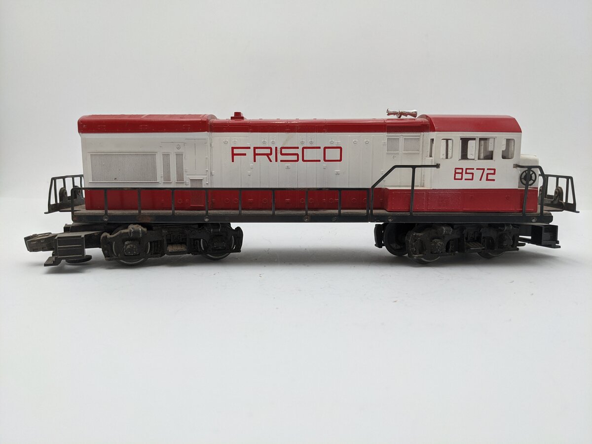Lionel 6-8572 O Gauge Frisco U36B Diesel Dummy Unit VG