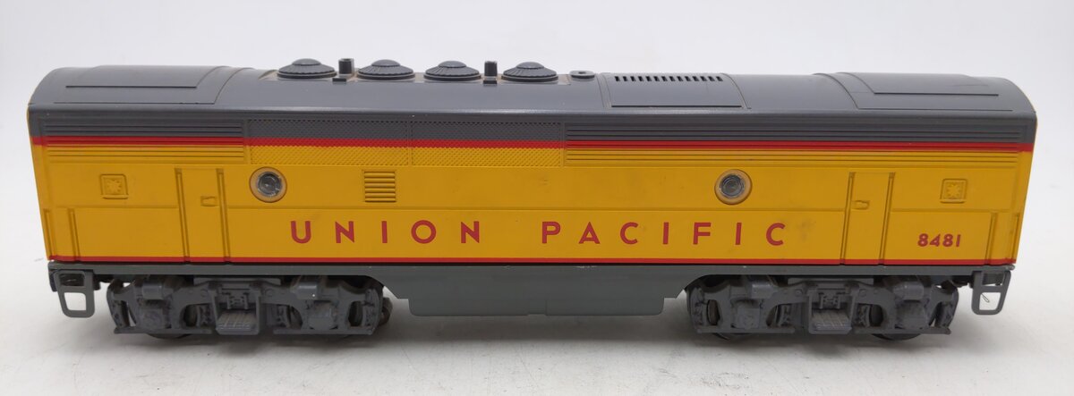 Lionel 6-8481 O Gauge Union Pacific F3 B-Unit Non-Powered Diesel Locomotive EX