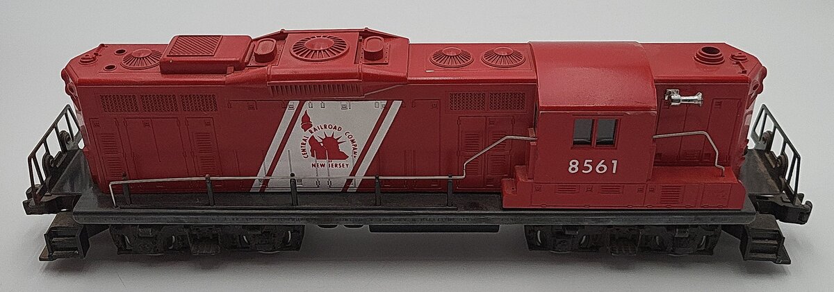 Lionel 6-8561 O Jersey Central GP-9 Non-Powered Diesel Locomotive VG/Box