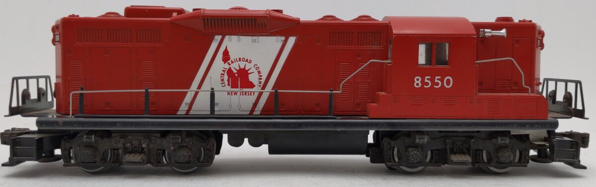 Lionel 6-8550 O Gauge Jersey Central GP-9 Diesel Locomotive #8550 VG/Box