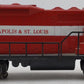 Lionel 6-8867 O Gauge Minneapolis and St. Louis GP9 Non-Powered Diesel Engine VG/Box