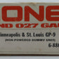 Lionel 6-8867 O Gauge Minneapolis and St. Louis GP9 Non-Powered Diesel Engine VG/Box