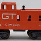 Lionel 6-9063 Grand Trunk Caboose EX