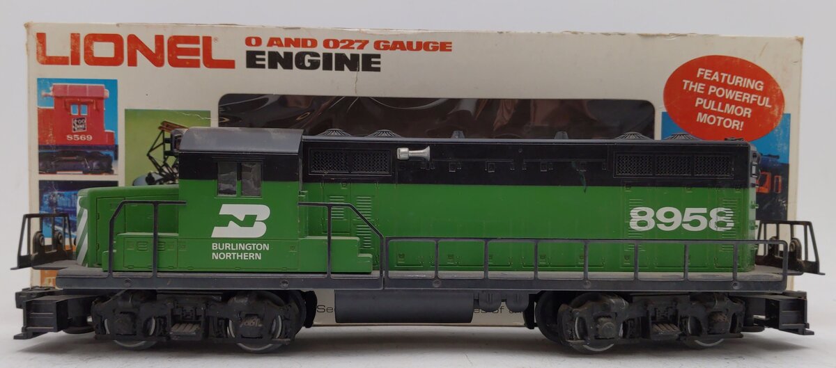 Lionel 6-8958 O Burlington Northern GP20 Dummy Diesel Locomotive #8958 VG/Box