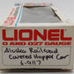 Lionel 6-9117 O Gauge Alaska Railroad Covered Quad Hopper #9117 EX