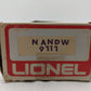 Lionel 6-9111 O Gauge Norfolk and Western 4-Bay Hopper #9111 EX/Box