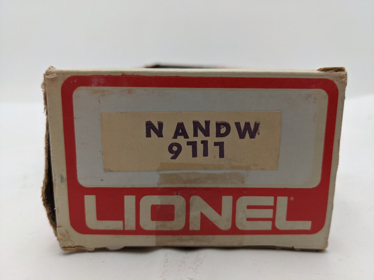 Lionel 6-9111 O Gauge Norfolk and Western 4-Bay Hopper #9111 EX/Box