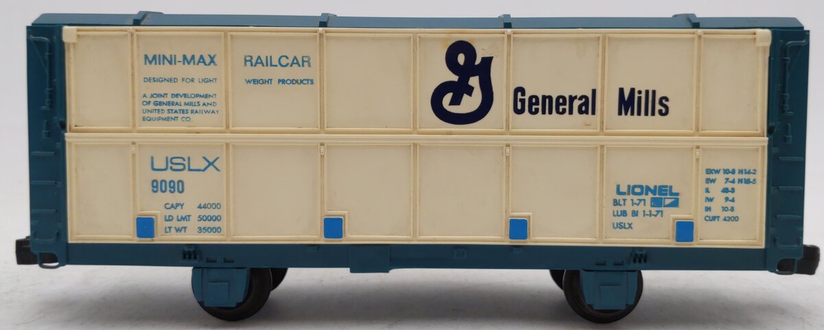 Lionel 6-9090 O Gauge General Mills Boxcar #9090 EX