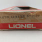 Lionel 6-9129 O Gauge Norfolk & Western Auto Carrier EX/Box
