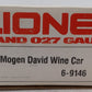 Lionel 6-9146 O Gauge Mogen David Wine Car VG/Box