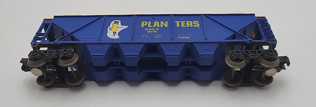 Lionel 6-9115 O Gauge Planters 4-Bay Billboard Hopper EX/Box