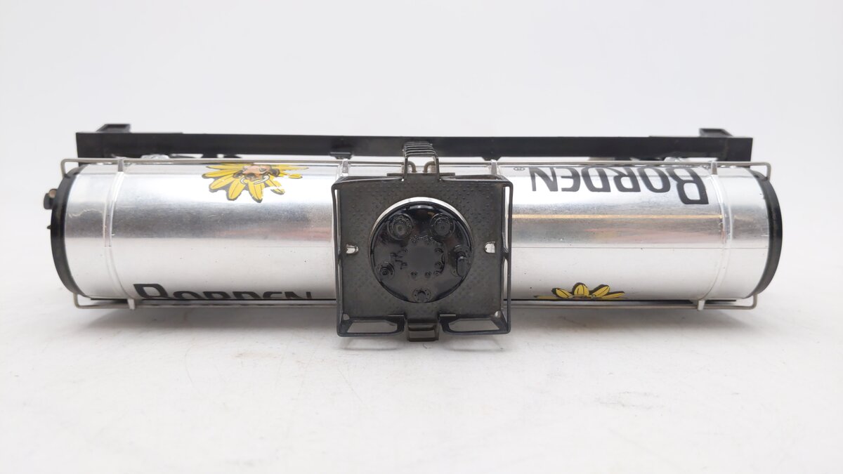 Lionel 6-9154 O Gauge Borden Plated Tank Car EX/Box