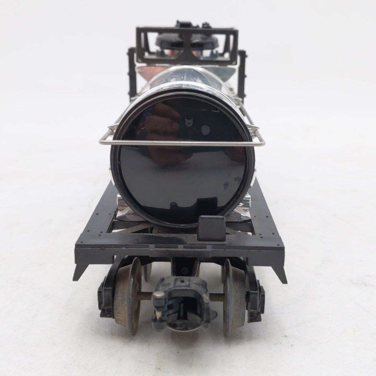 Lionel 6-9154 O Gauge Borden Plated Tank Car EX/Box