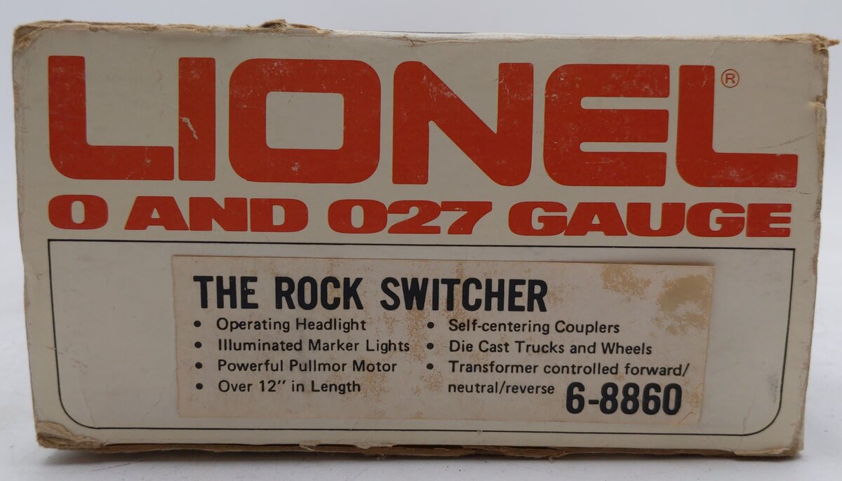 Lionel 6-8860 O Gauge Rock Island NW2 Diesel Switcher EX/Box