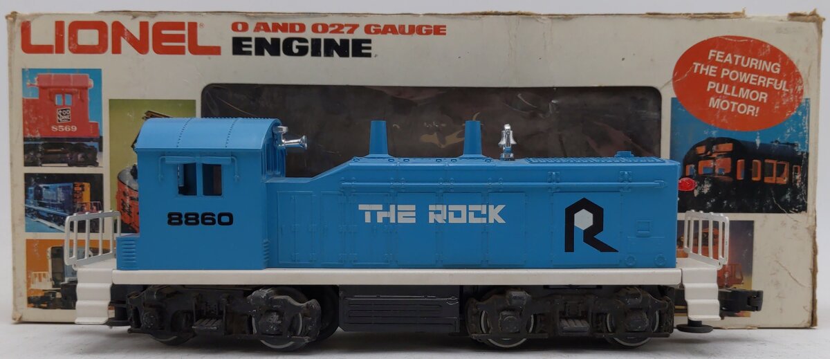 Lionel 6-8860 O Gauge Rock Island NW2 Diesel Switcher EX/Box