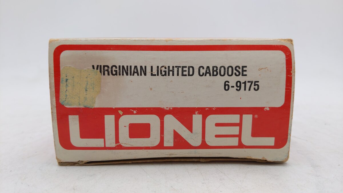 Lionel 6-9175 O Gauge Virginian Illuminated Caboose EX/Box
