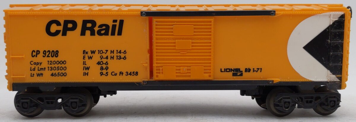 Lionel 6-9208 CP Rail Boxcar EX/Box