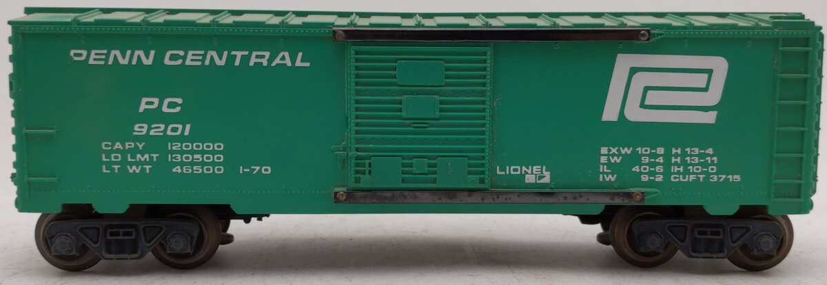 Lionel 6-9201 O Gauge Penn Central Boxcar EX/Box