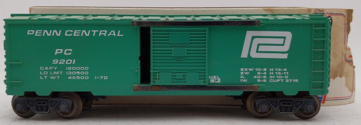 Lionel 6-9201 O Gauge Penn Central Boxcar EX/Box