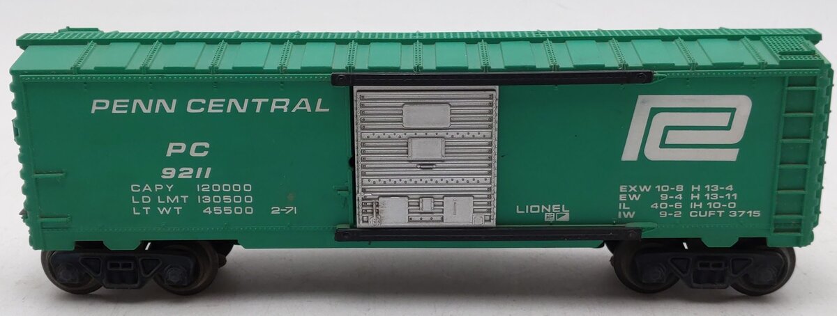 Lionel 6-9211 O Gauge Penn Central Boxcar VG/Box