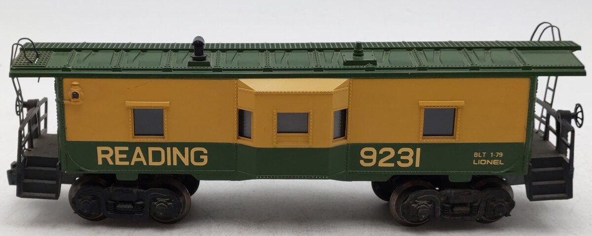 Lionel 6-9231 O Gauge Reading Bay Window Caboose #9231 EX