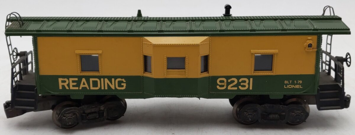 Lionel 6-9231 O Gauge Reading Bay Window Caboose #9231 EX