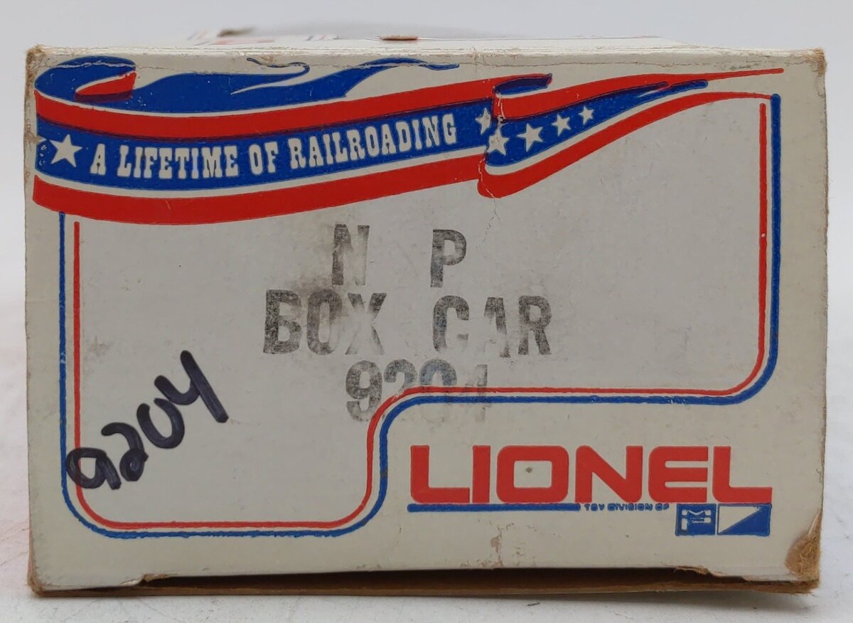 Lionel 6-9204 O Gauge Northern Pacific Boxcar #9204 EX/Box