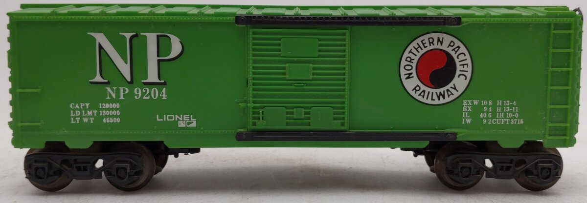 Lionel 6-9204 O Gauge Northern Pacific Boxcar #9204 EX/Box