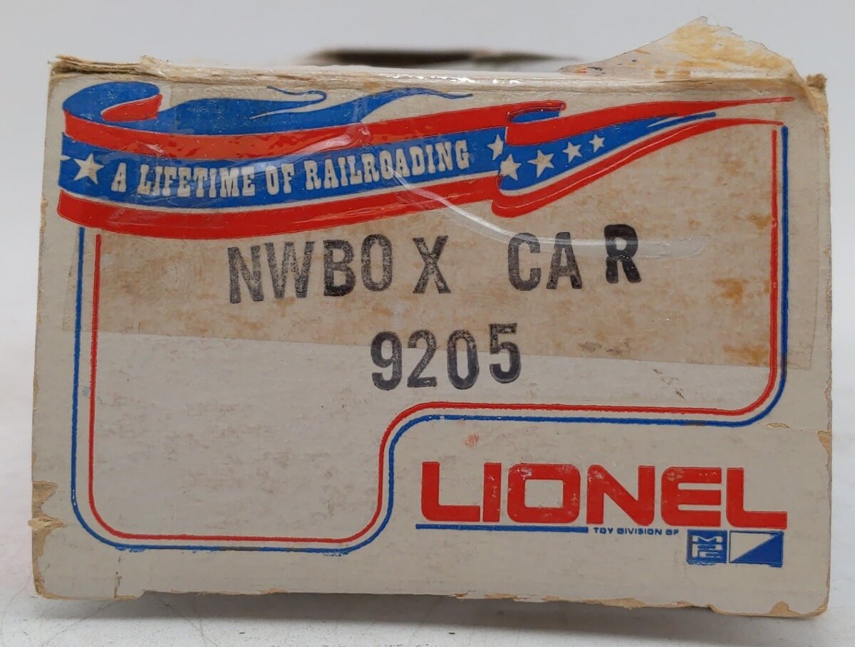 Lionel 6-9205 O Gauge Norfolk & Western Boxcar #9205 VG/Box